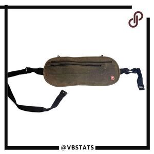 Victorinox Men's Deluxe Concealed Security Anti-Theft Belt Bag Brown